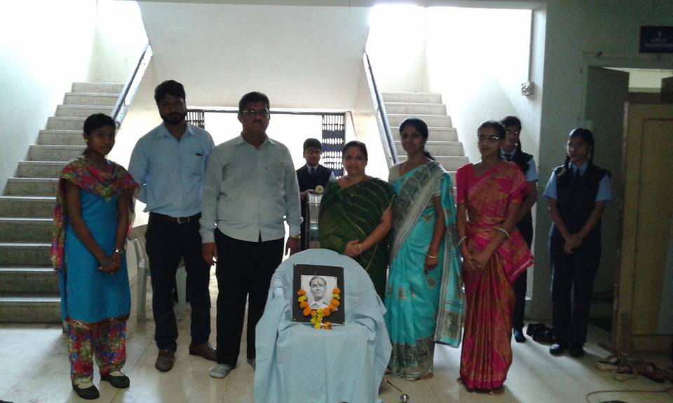 Today we celebrated Birth Anniversary of Major. Dhayanchand (National Hockey Player) National Sports Day ..in our assembly (NKVS E.M.)